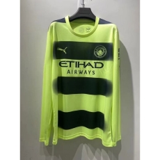 22-23 Manchester City second away long sleeves